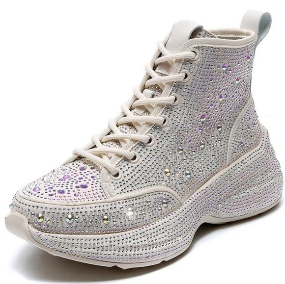 𝘽𝘼𝘾𝙆 𝙄𝙉 𝙎𝙏𝙊𝘾𝙆🖤𝑹𝒉𝒊𝒏𝒆𝒔𝒕𝒐𝒏𝒆 𝑷𝒍𝒂𝒕𝒇𝒐𝒓𝒎 - WHITE - Picture 13 of 13